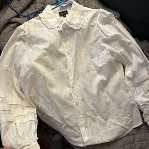 Who What Wear clothing- Button up blouse, 100% cotton
